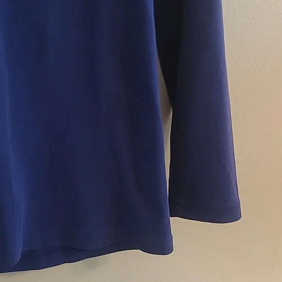 4/$15 SALE White Stag | Bundle Set of 2 Scoop neck Blue Pink Small Blouse - Picture 9 of 9